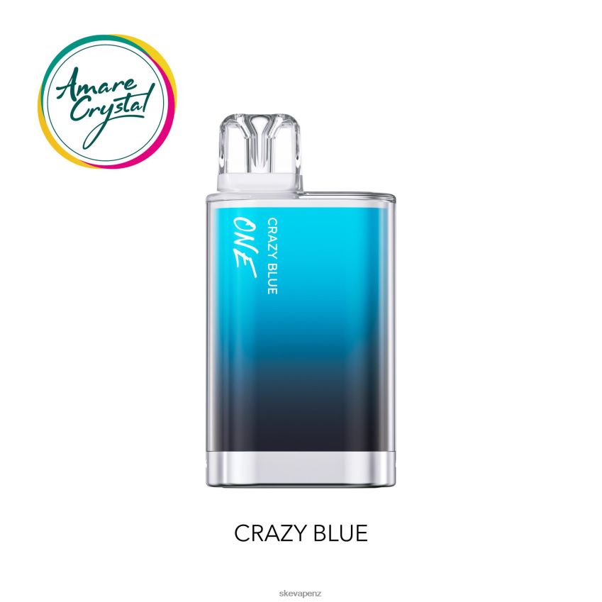 SKE Vape Website - SKE Amare Crystal One Disposable Vape Crazy Blue X820BT25