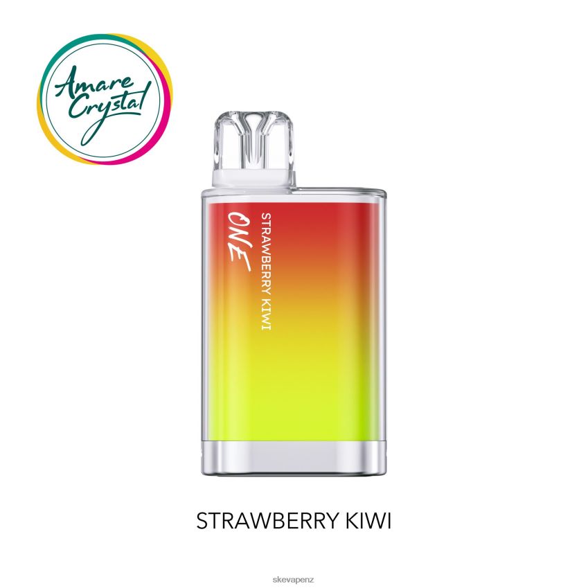 SKE Vapes Bulk - SKE Amare Crystal One Disposable Vape Strawberry Kiwi X820BT30