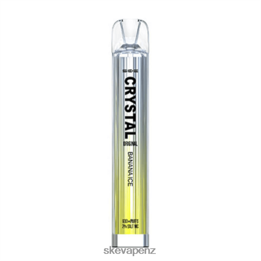 SKE Vape NZ - SKE Crystal Bar Disposable Vape Banana Ice X820BT62