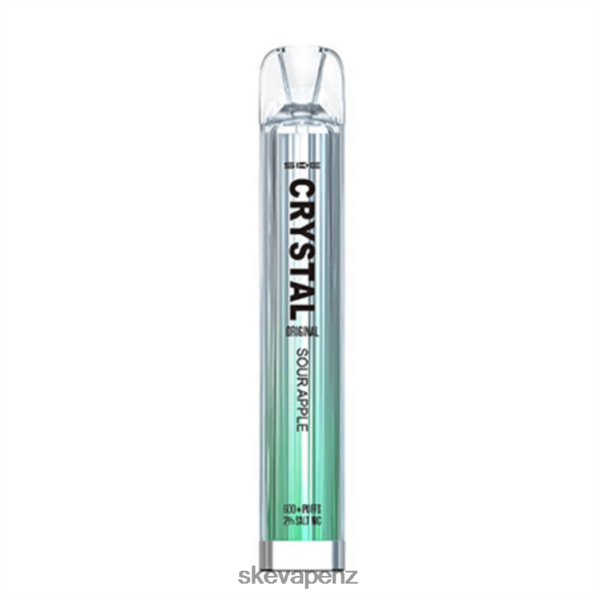 SKE Vape Website - SKE Crystal Bar Disposable Vape Sour Apple X820BT65