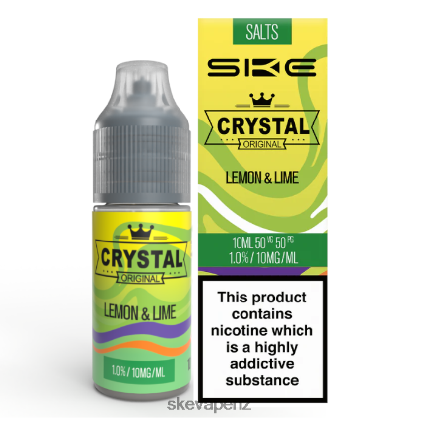 SKE Vape Flavours - SKE Crystal Nic Salt - 10ml Lemon & Lime X820BT116