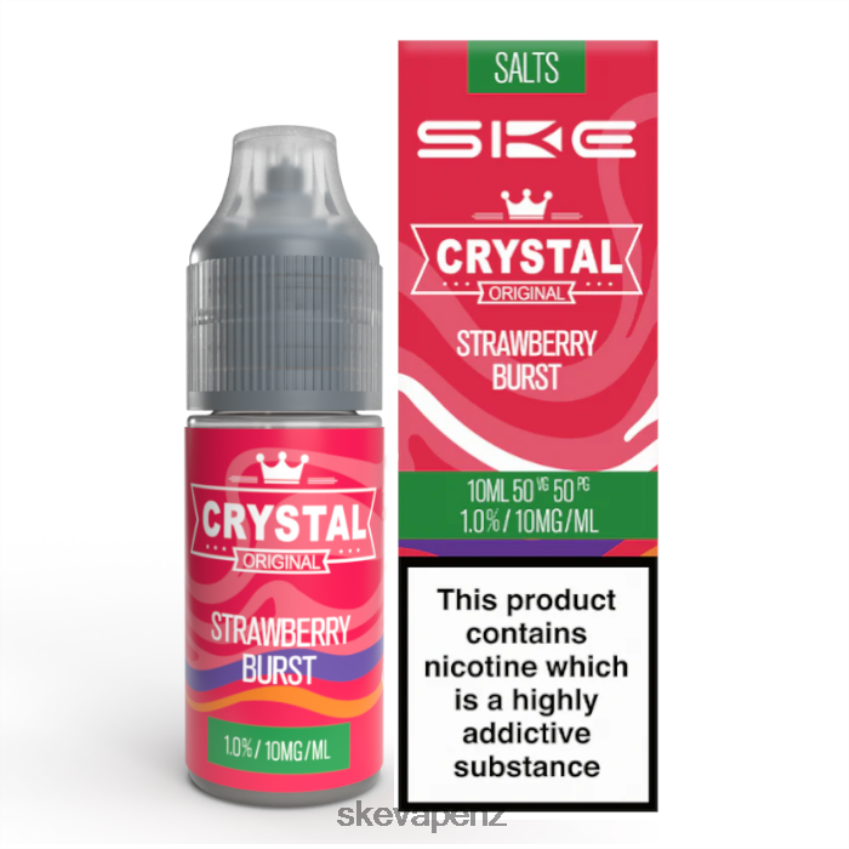 SKE Vape Refills - SKE Crystal Nic Salt - 10ml Strawberry Burst X820BT118