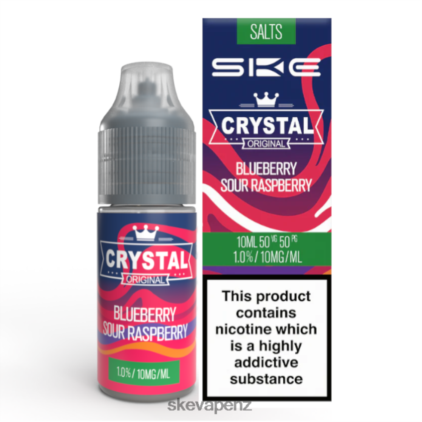 SKE Vape - SKE Crystal Nic Salt - 10ml Blueberry Sour Raspberry X820BT113