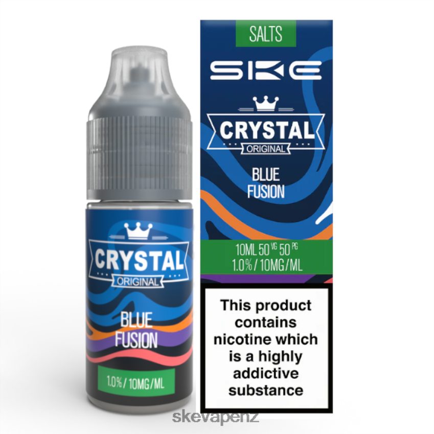 SKE Vapes Bulk - SKE Crystal Nic Salt - 10ml Blue Fusion X820BT110