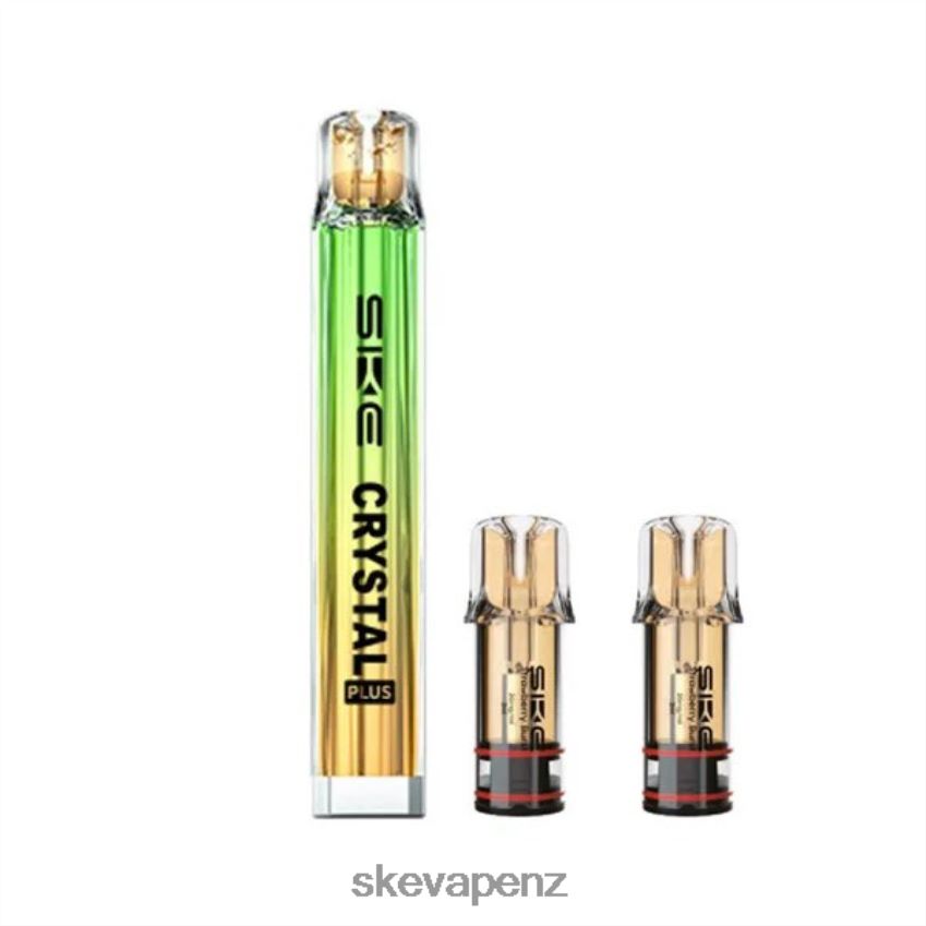 SKE Vape Authentication - SKE Crystal Vapes Plus Pod Kits Aurora Green Pod Kit X820BT17